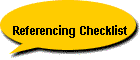 Referencing Checklist